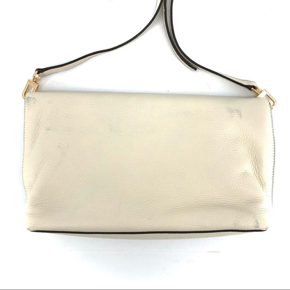 Tory Burch Cream Leather Satchel/Top Handle Bag | New With Tags - Picture 12 of 14